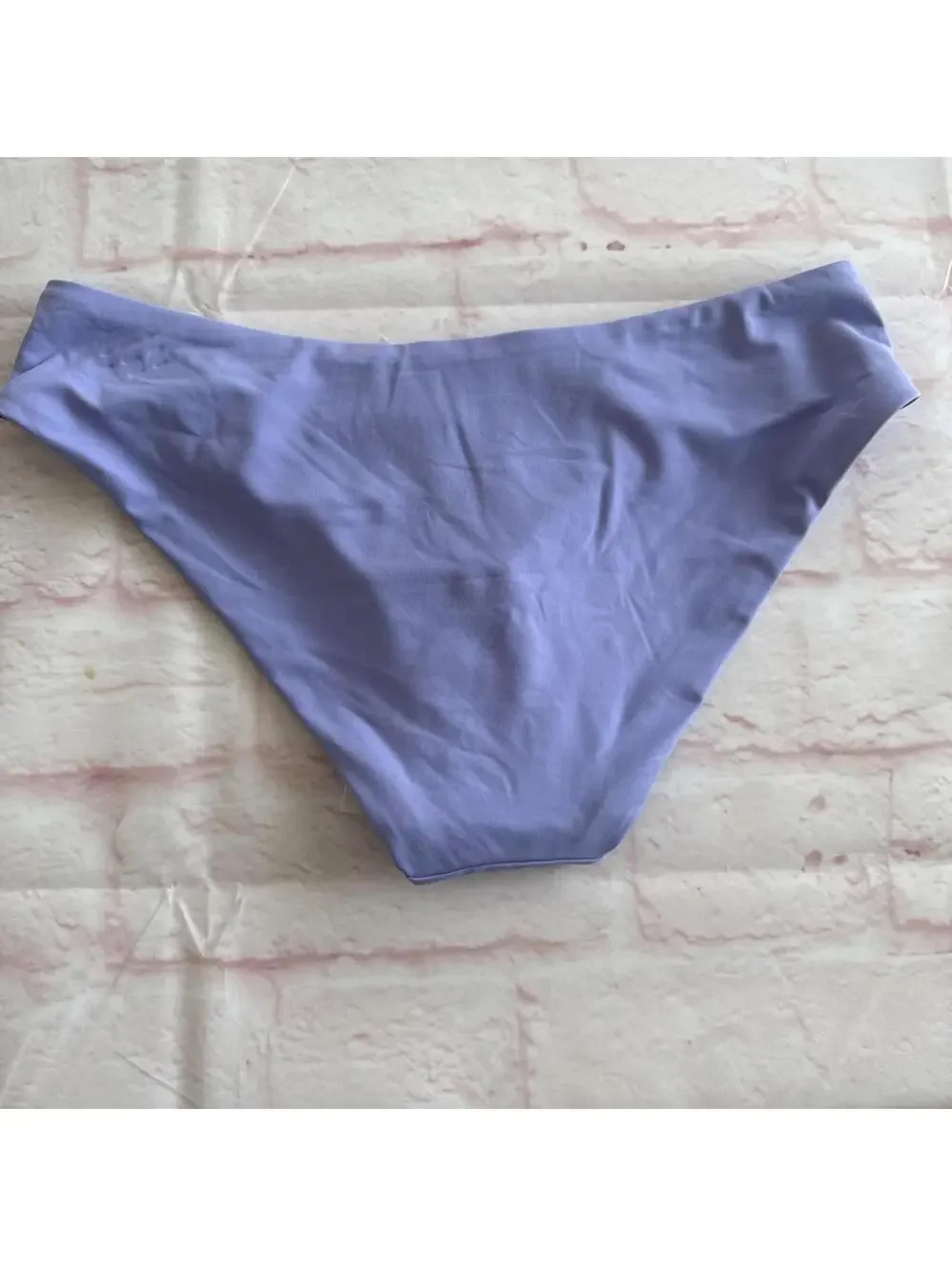 Becca Bellflower Purple Marble Canyon Ring Hipster Bikini Bottom XS
